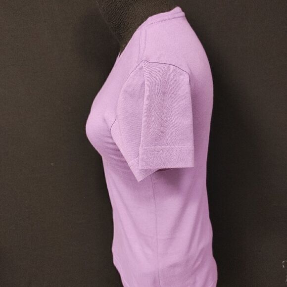 GIRLS LT. PURPLE SHORT SLEEVE T SHIRT - Picture 3 of 5